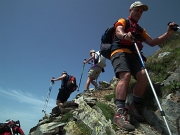 MONTE AGA (2720 m.) , salito dal versante nord, sceso da quello sud , il 1 luglio 2012 - FOTOGALLERY